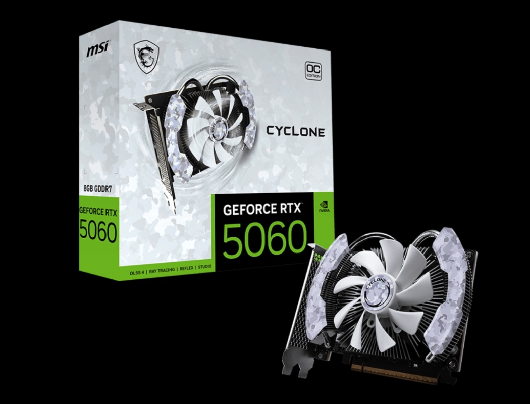 MSI RTX 5060 Cyclone
