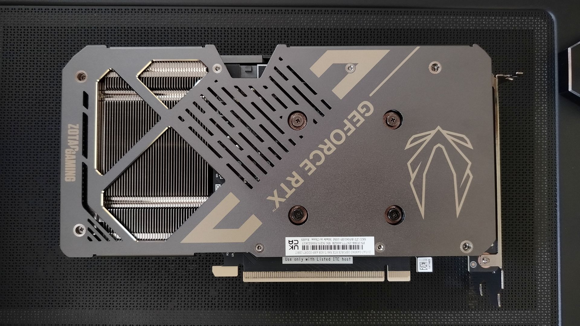 Test NVIDIA GeForce RTX 5060 Ti 8 GB