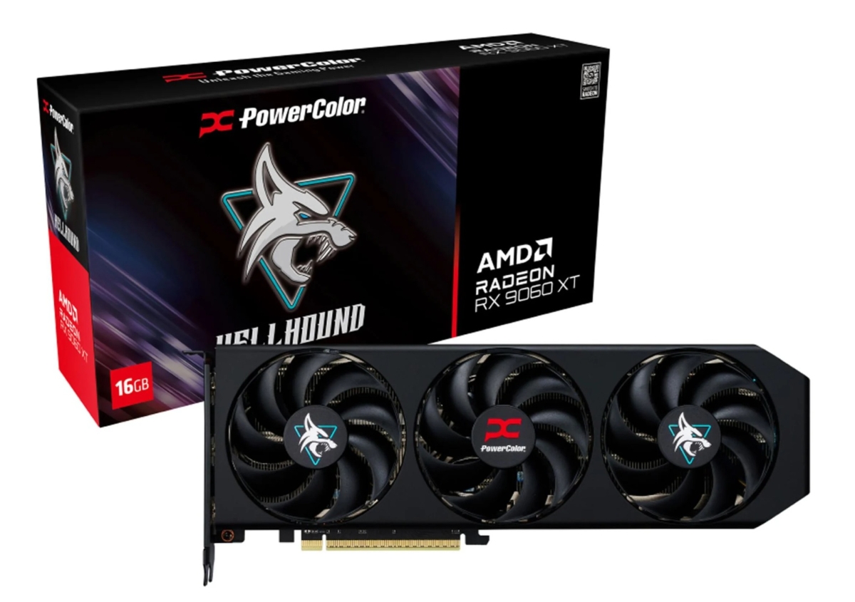 PowerColor Radeon RX 9060 Hellhound