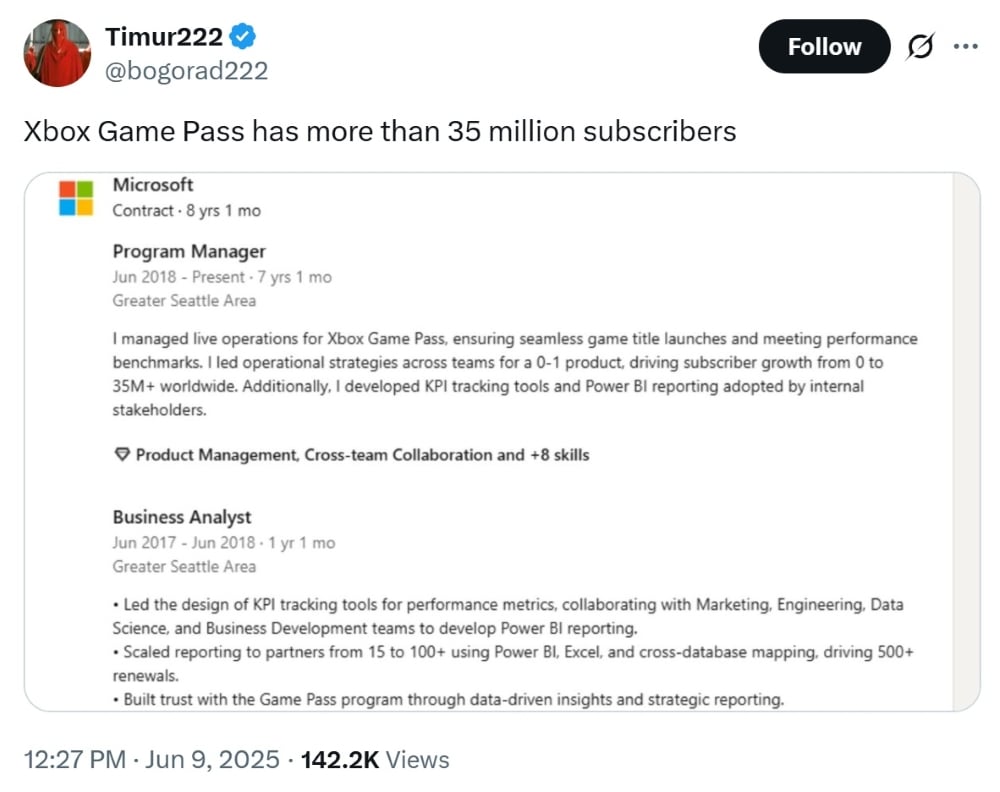 Xbox Game Pass