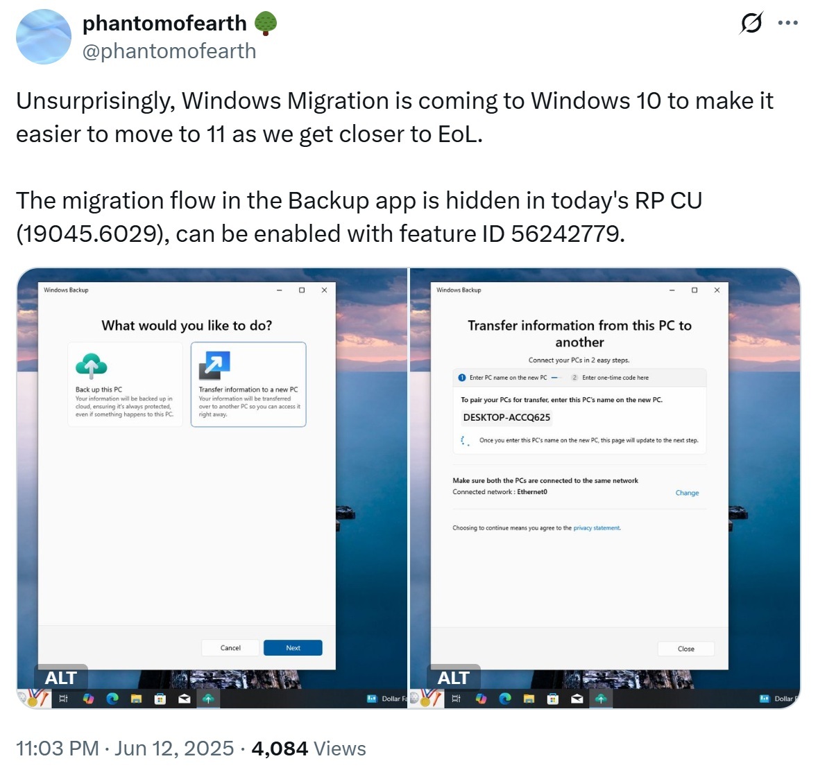 Nowe narzędzie Windows 10