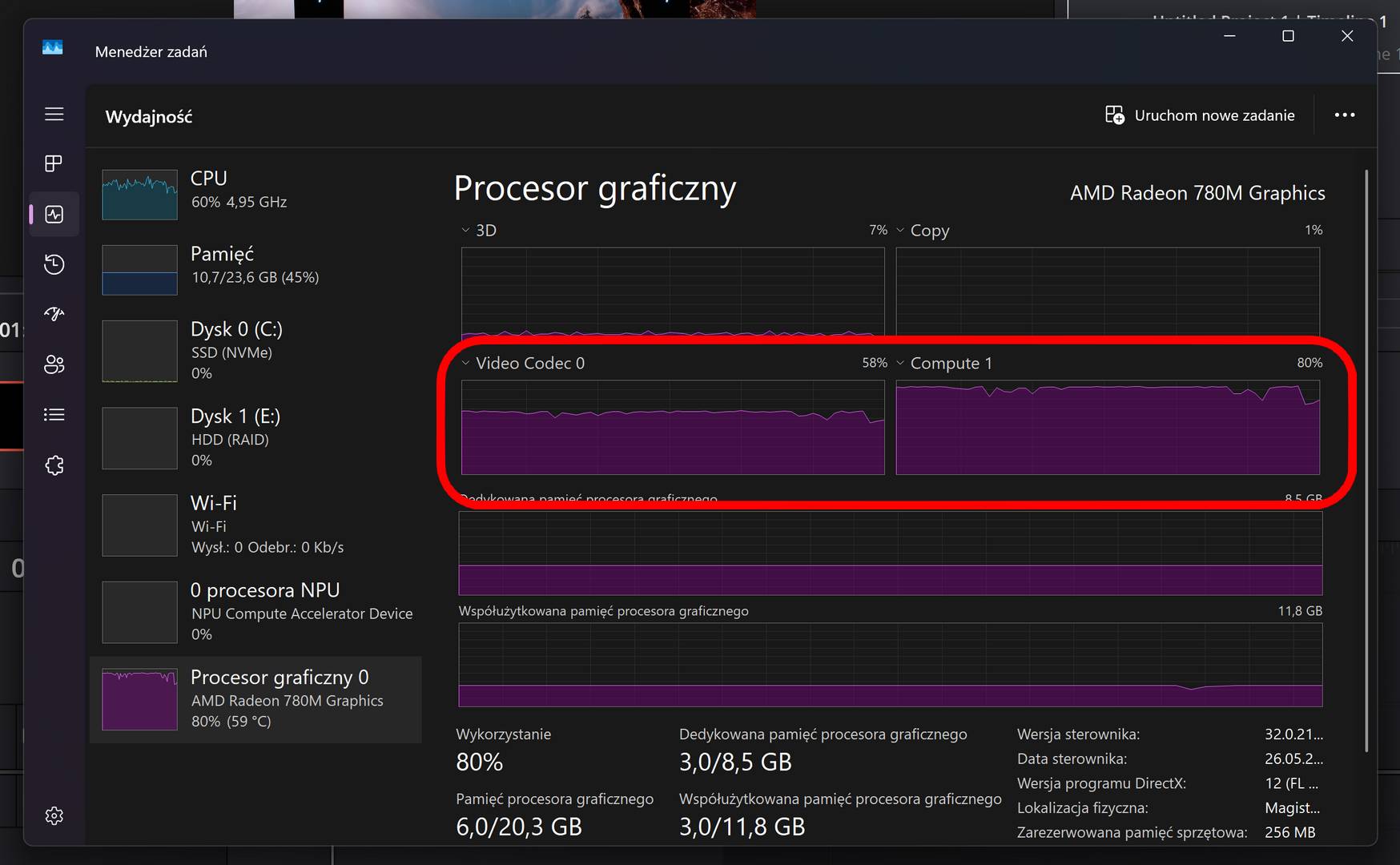 DaVinci video encoder