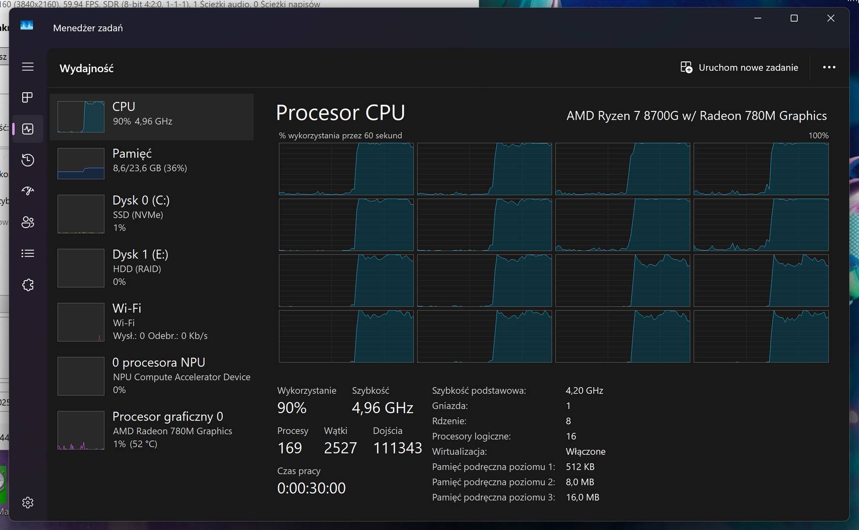 Handbrake 4K do FHD soft AV1