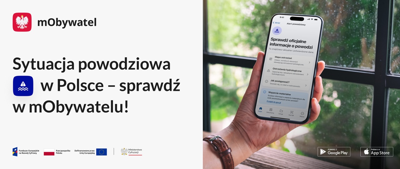 mObywatel alert powodziowy