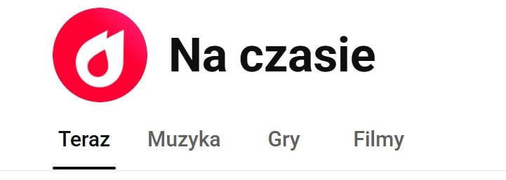 YouTube Na czasie