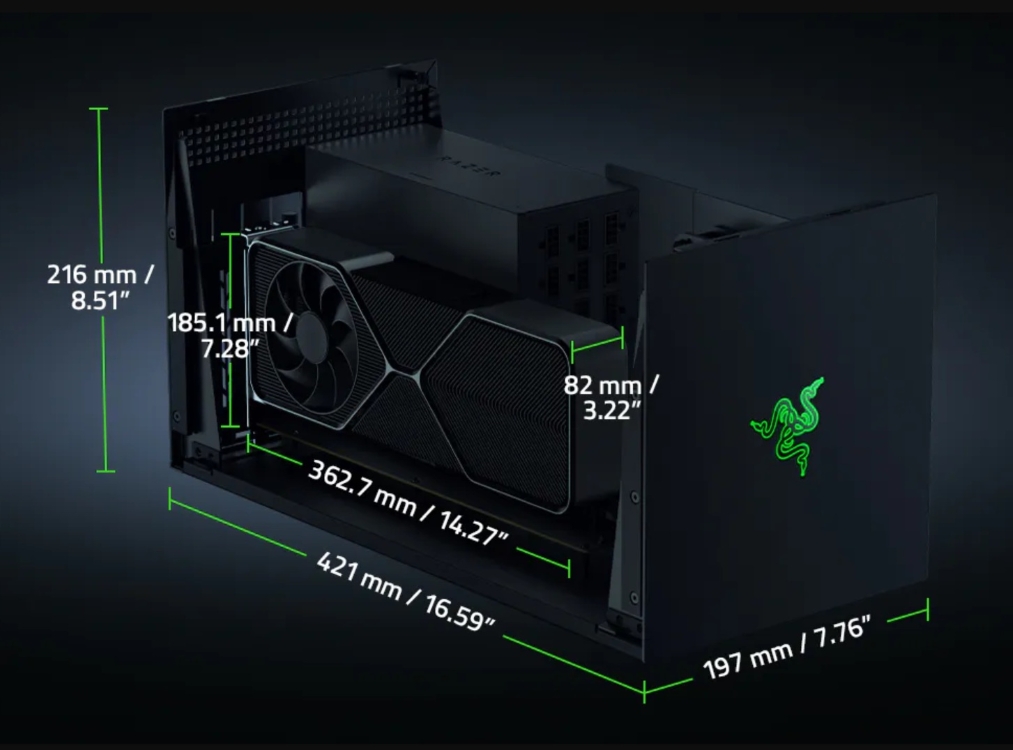 Razer obudowa eGPU