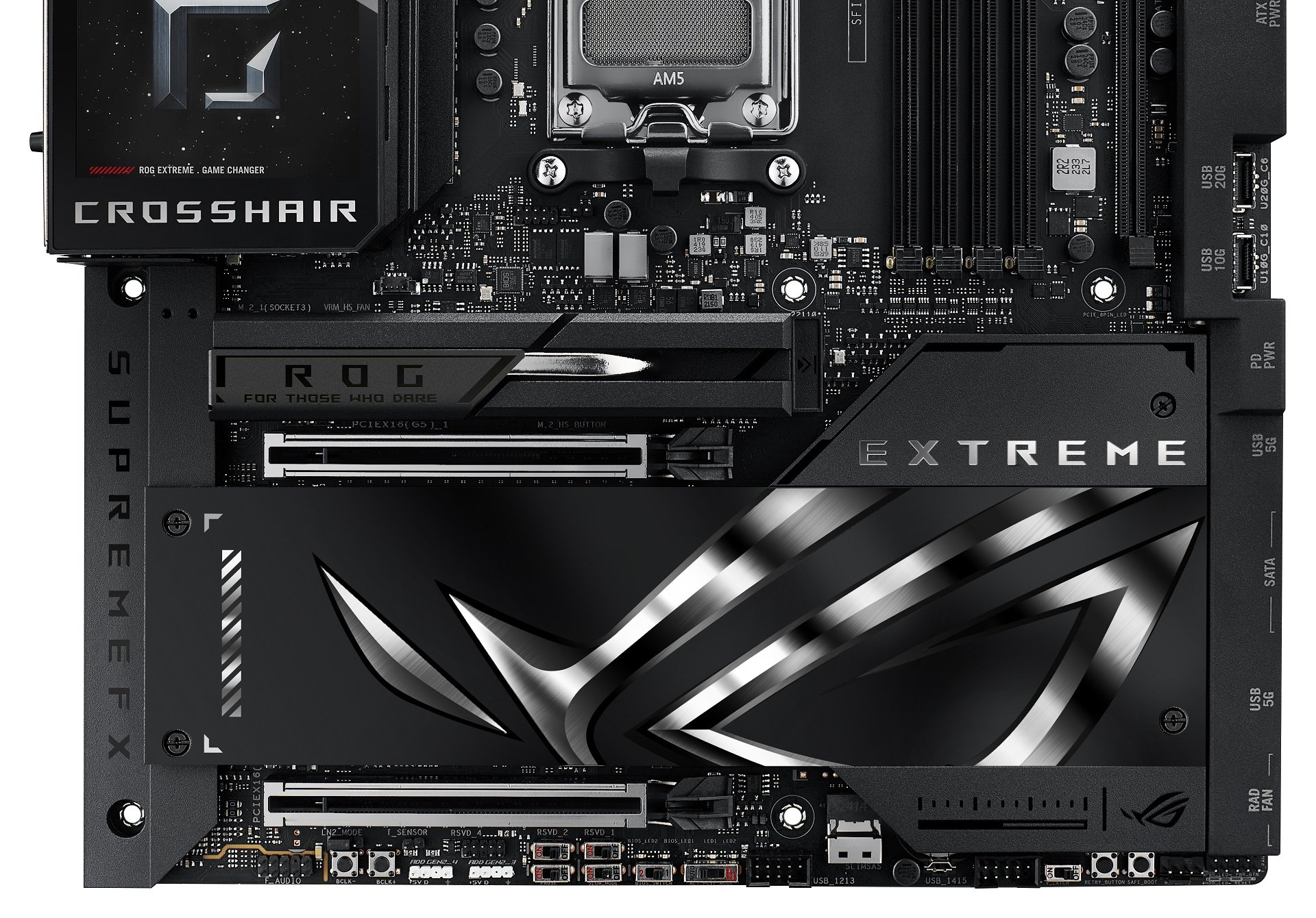 Test ASUS ROG CROSSHAIR X870E EXTREME. Płyta główna z wyświetlaczem LCD