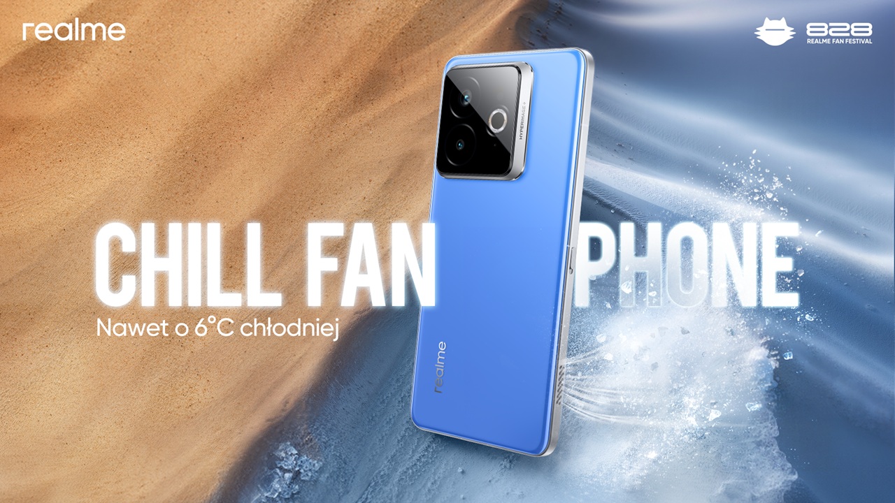 Smartfon realme Chill Fan