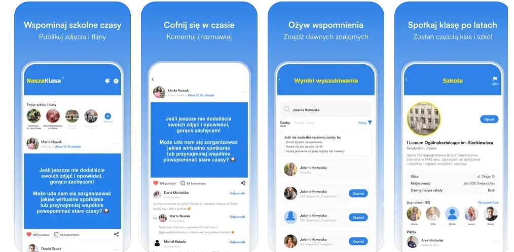 Nasza Klasa aplikacja