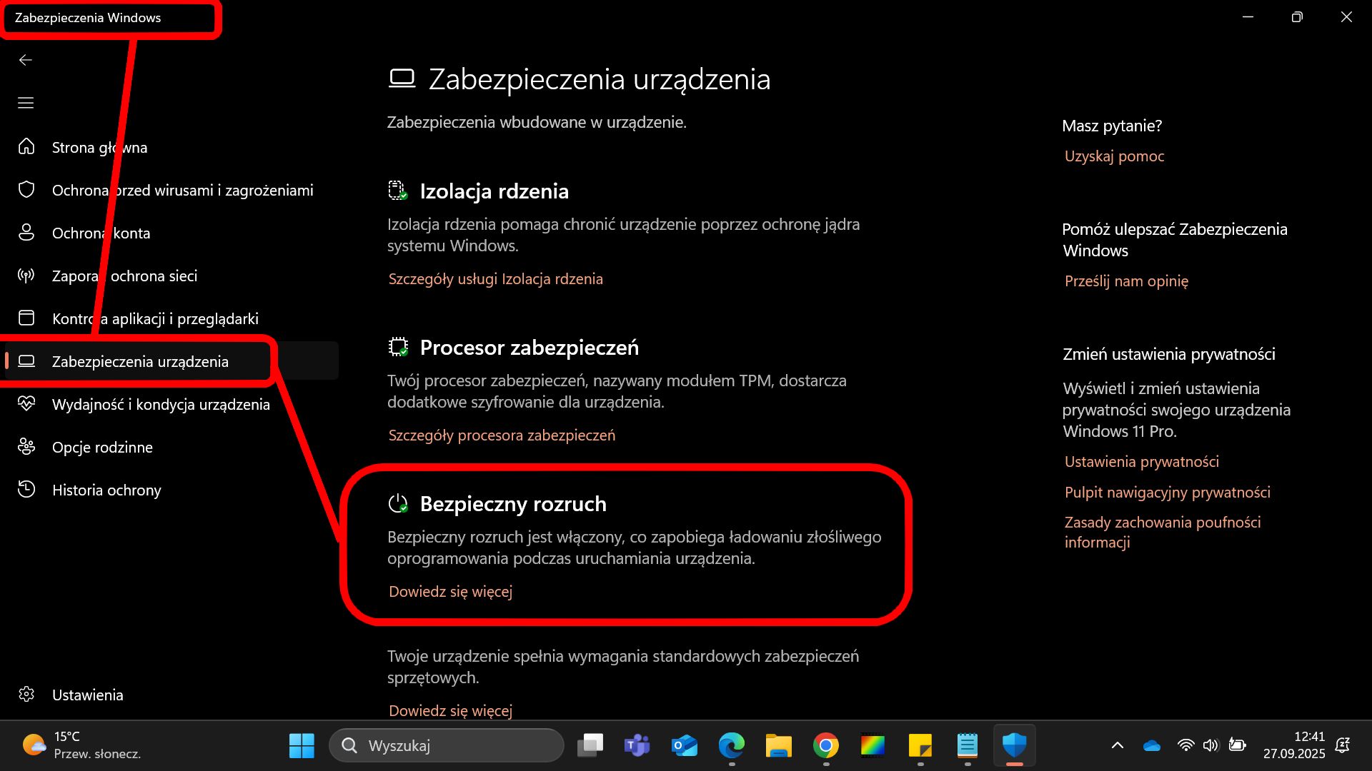 Secure Boot w Windows 11