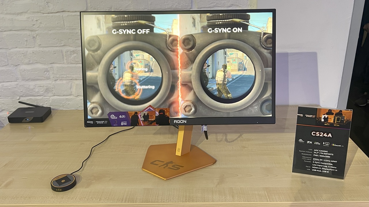 AOC monitor gamingowy
