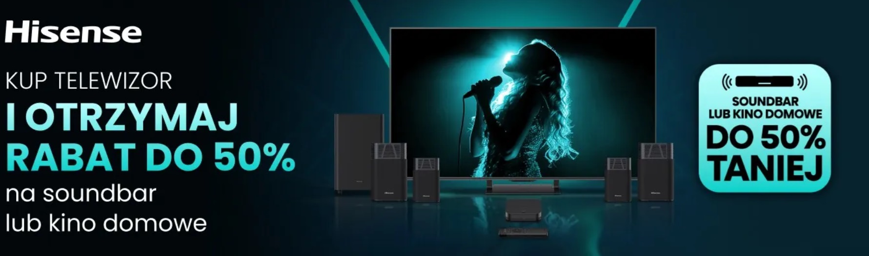 HiSense soundbary promocja