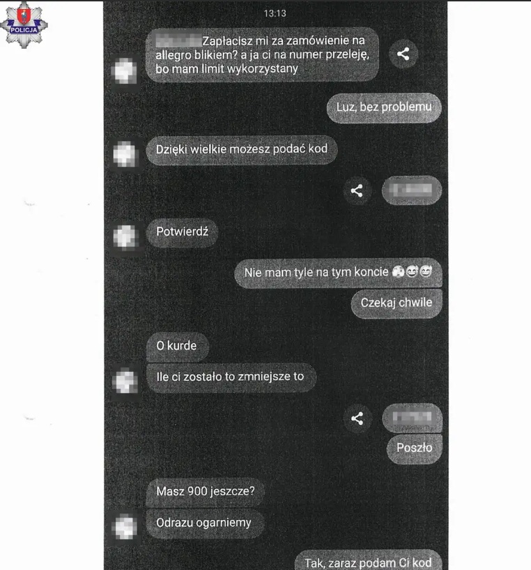 Oszustwo na Blika