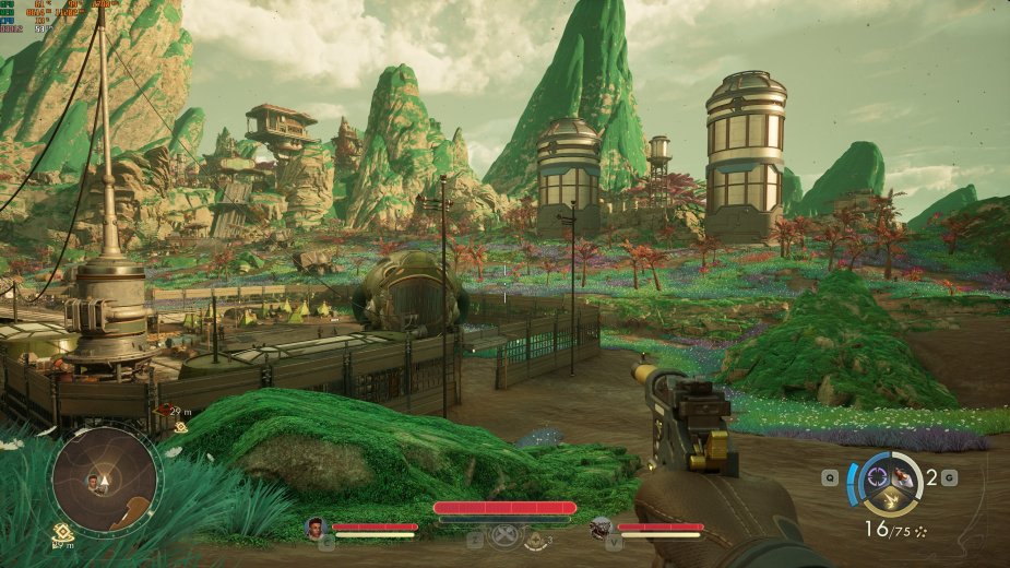 Test kart graficznych w The Outer Worlds 2