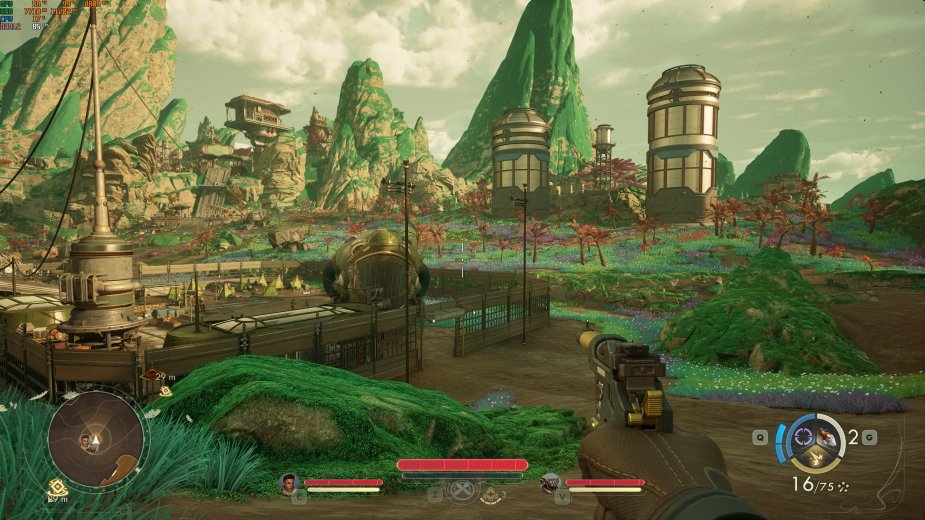 Test kart graficznych w The Outer Worlds 2