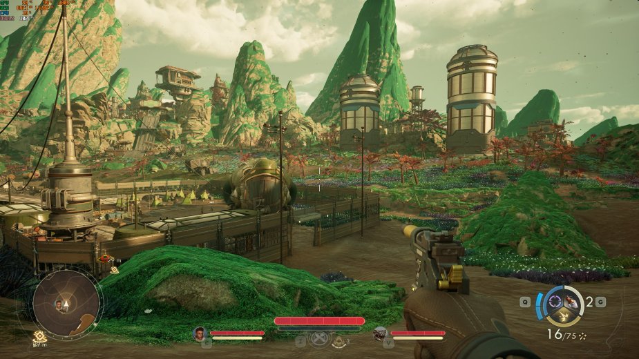 Test kart graficznych w The Outer Worlds 2