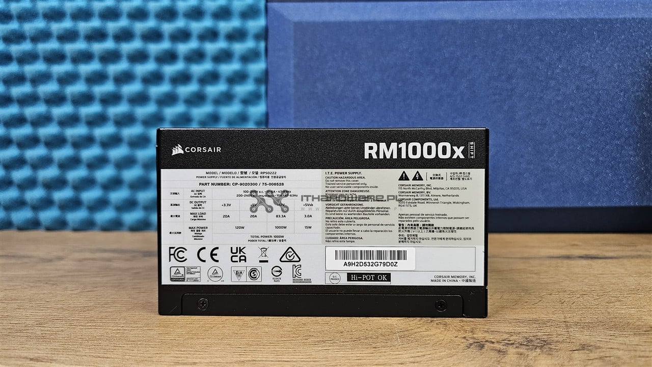 Corsair RM1000x Shift (2025)