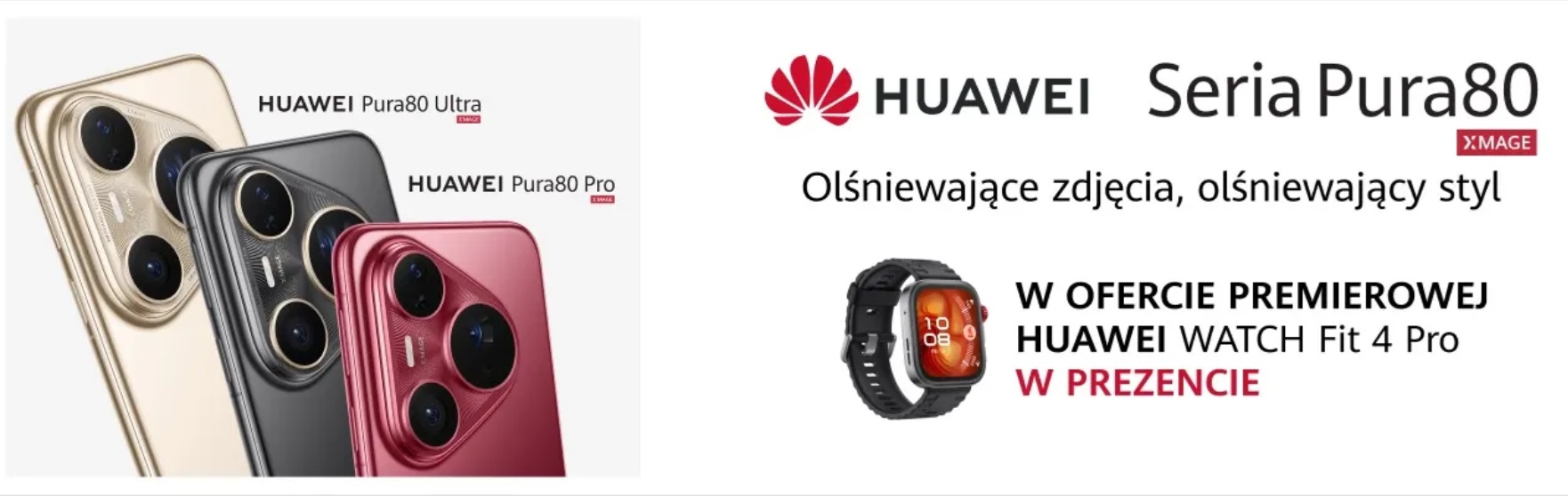 Huawei Pura 80 promocja
