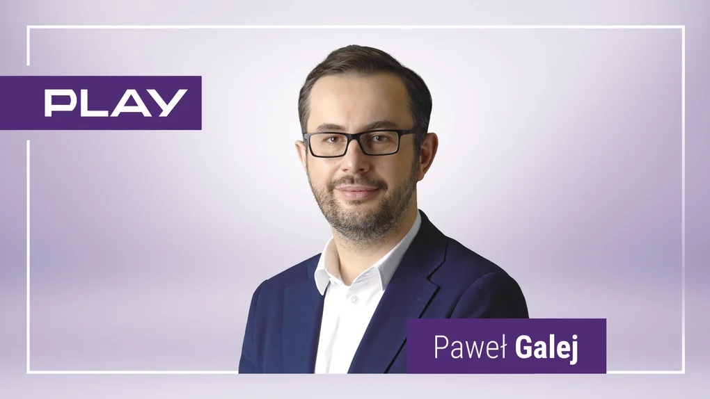 Paweł Galej, nowy CCO w Play