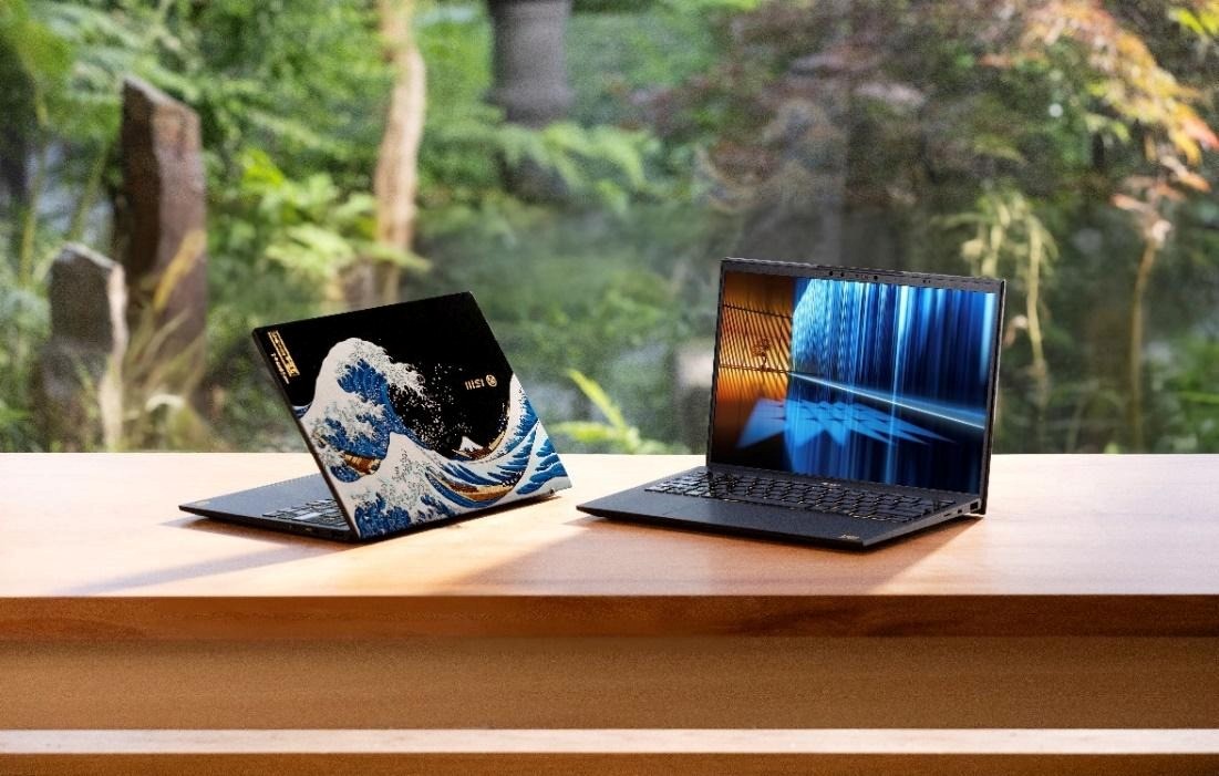 MSI Prestige 13 AI+ Ukiyo-e Edition