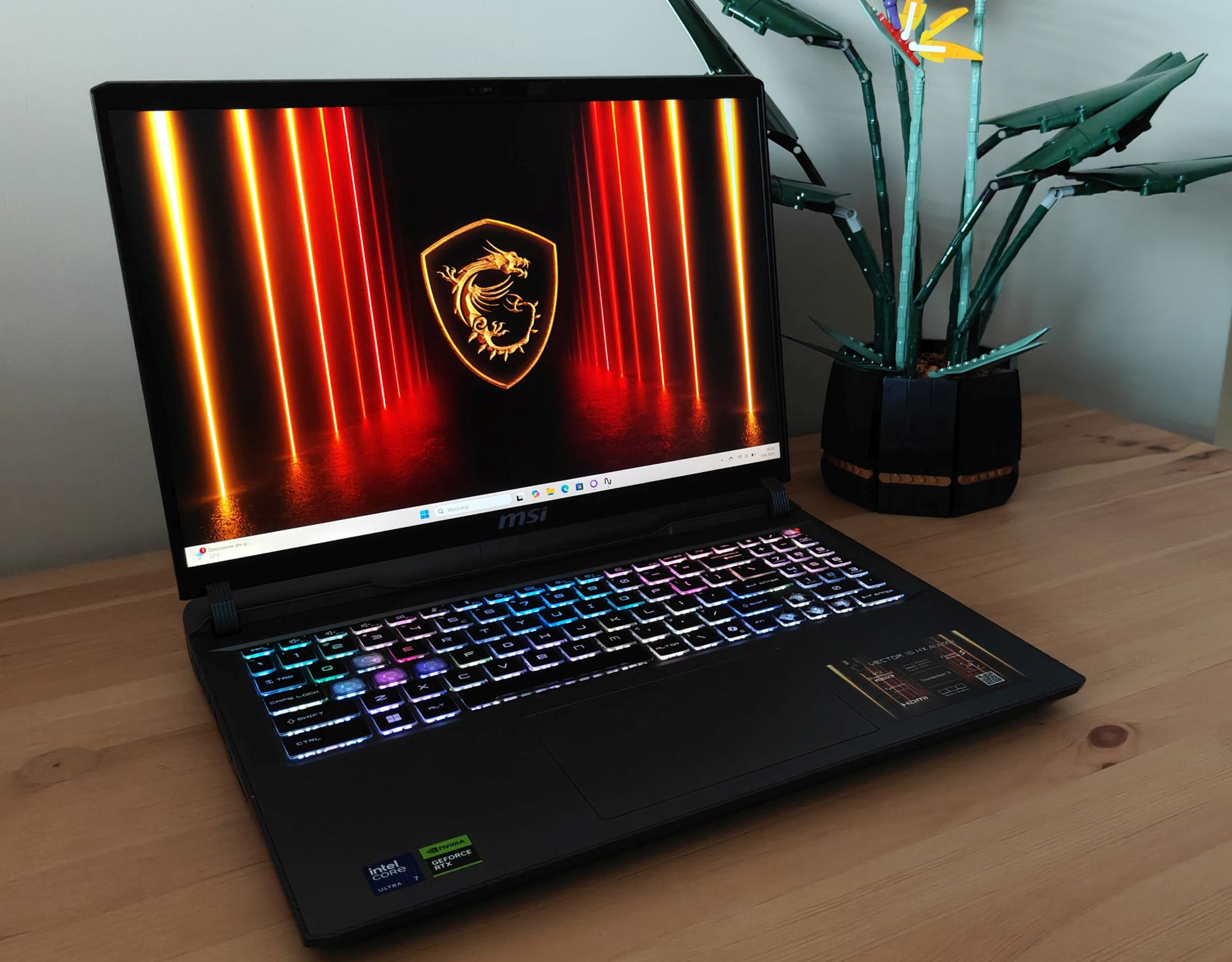 MSI Laptop Vector