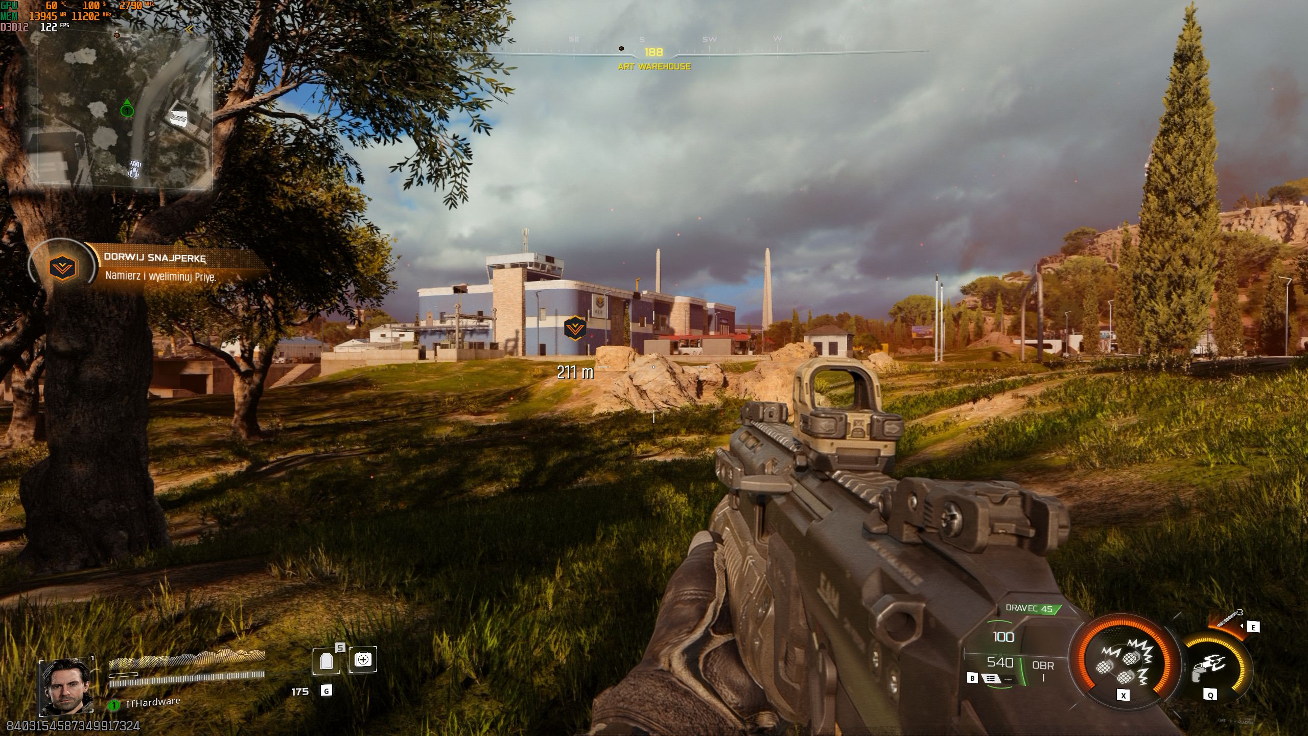 Test kart graficznych w Call of Duty: Black Ops 7