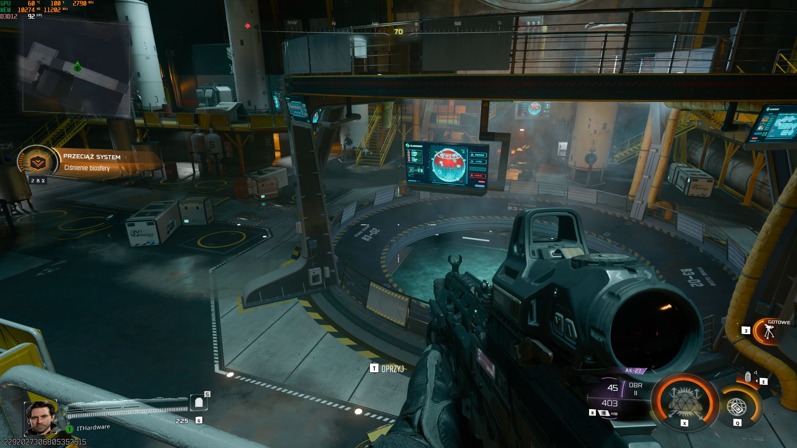 Test kart graficznych w Call of Duty: Black Ops 7