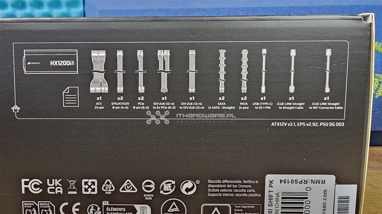 Corsair HX1200i Shift 2025