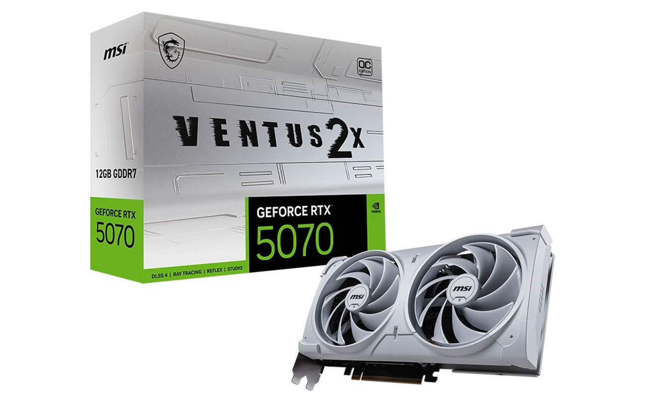 MSI RTX 5070 Ventus White