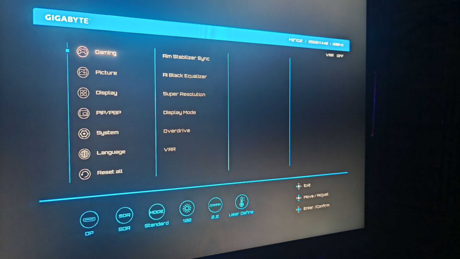 Gigabyte M27Q2 QD Gaming Monitor