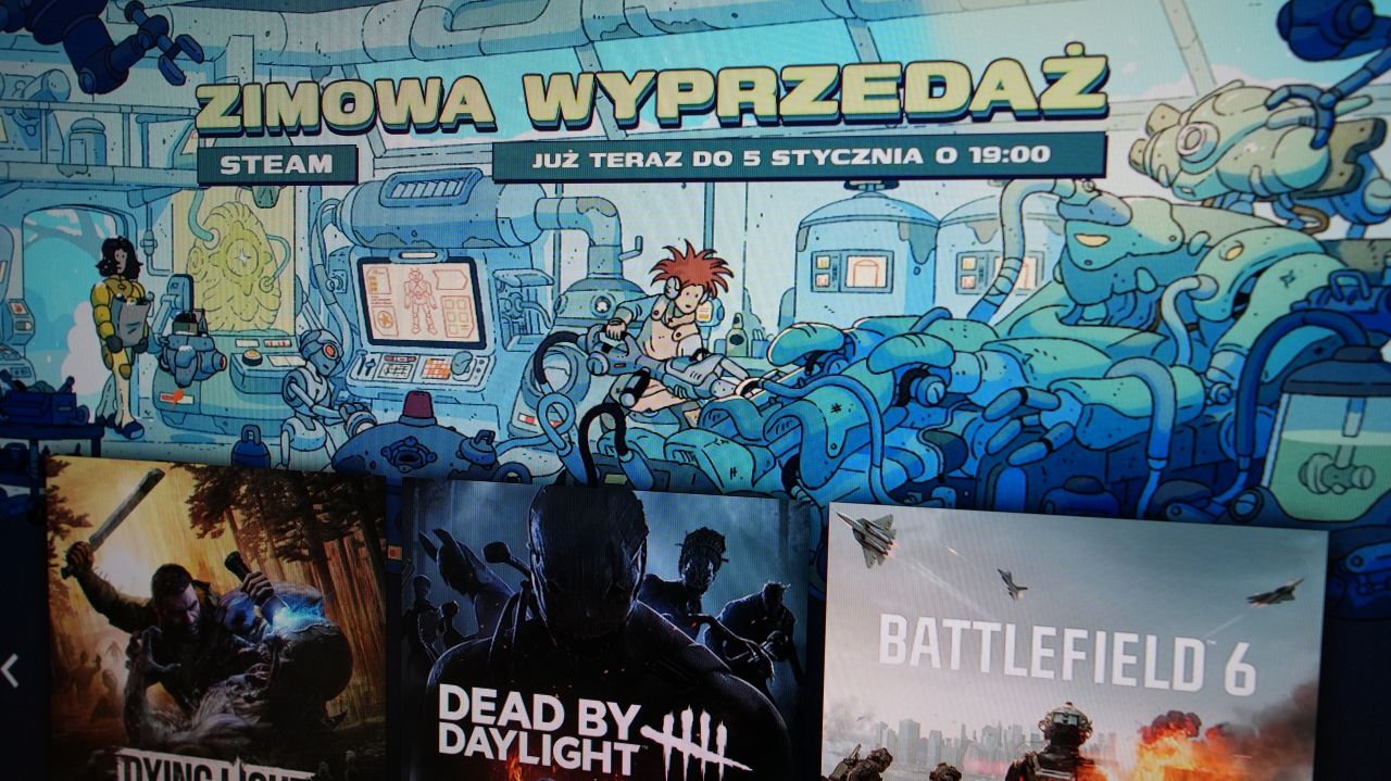 Zimowa wyprzedaż Steam