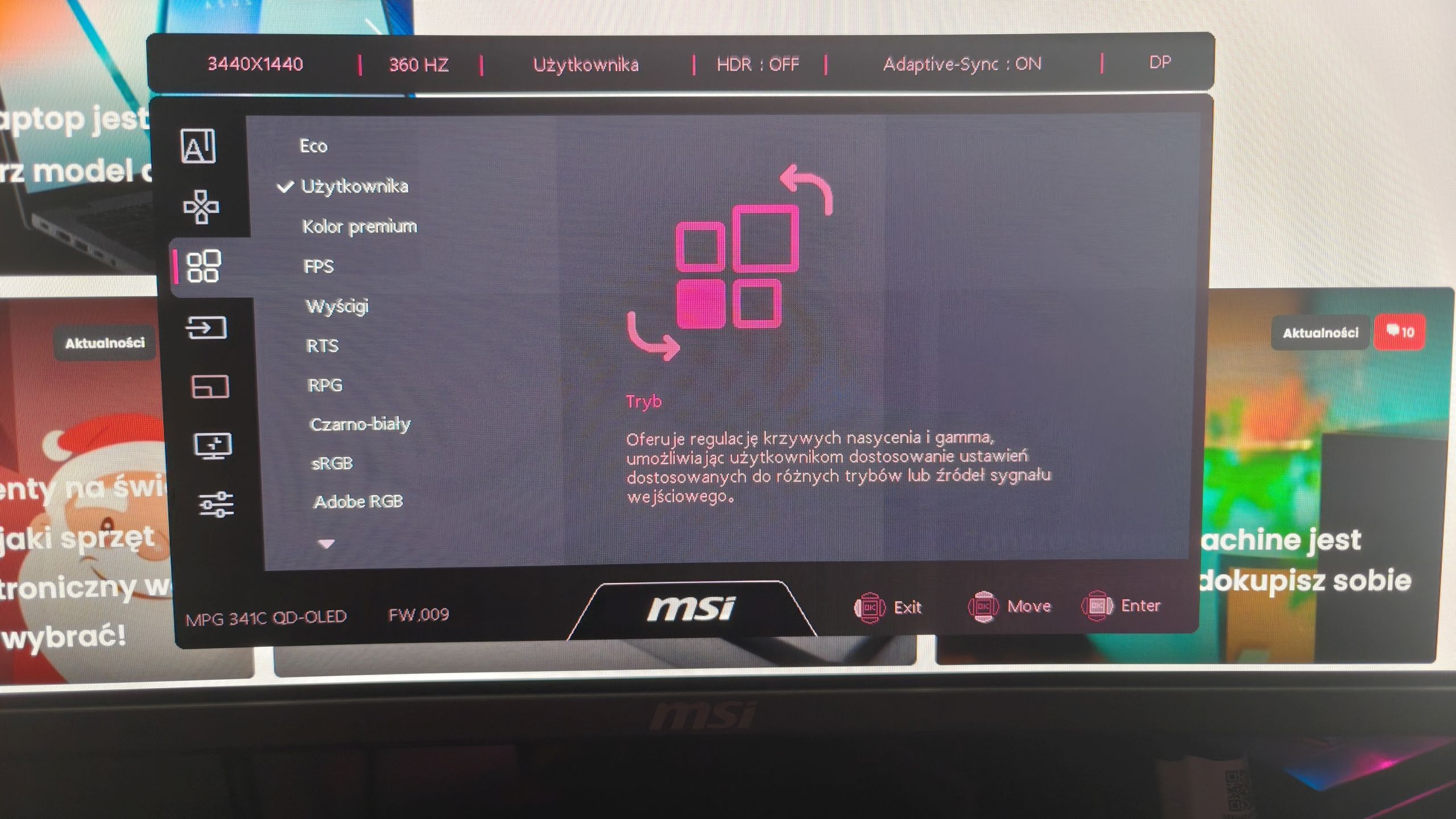 MSI MPG 341CQR QD-OLED X36