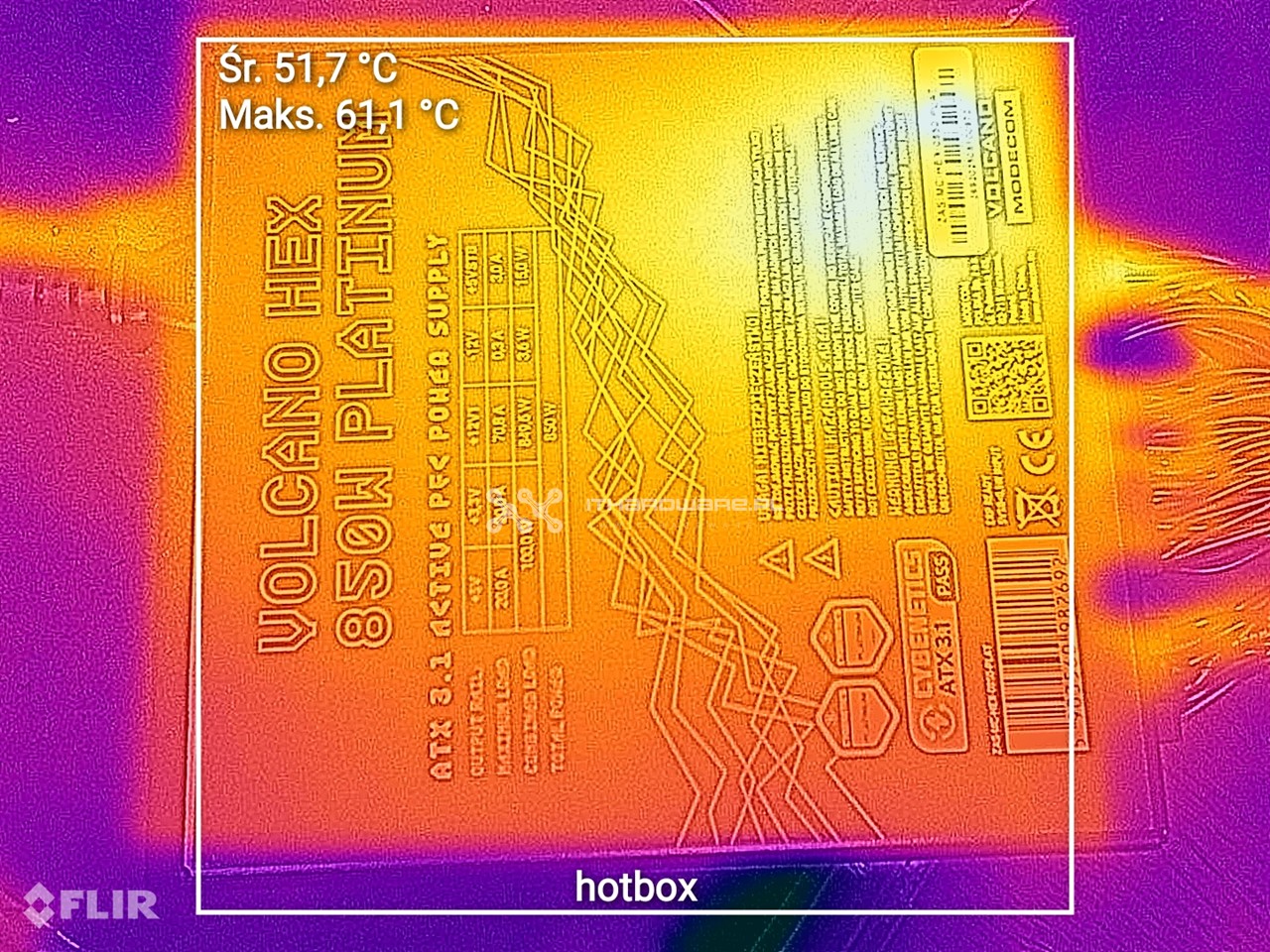 Modecom Volcano HEX 850 W Platinum