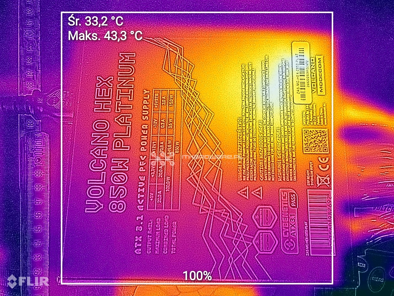 Modecom Volcano HEX 850 W Platinum