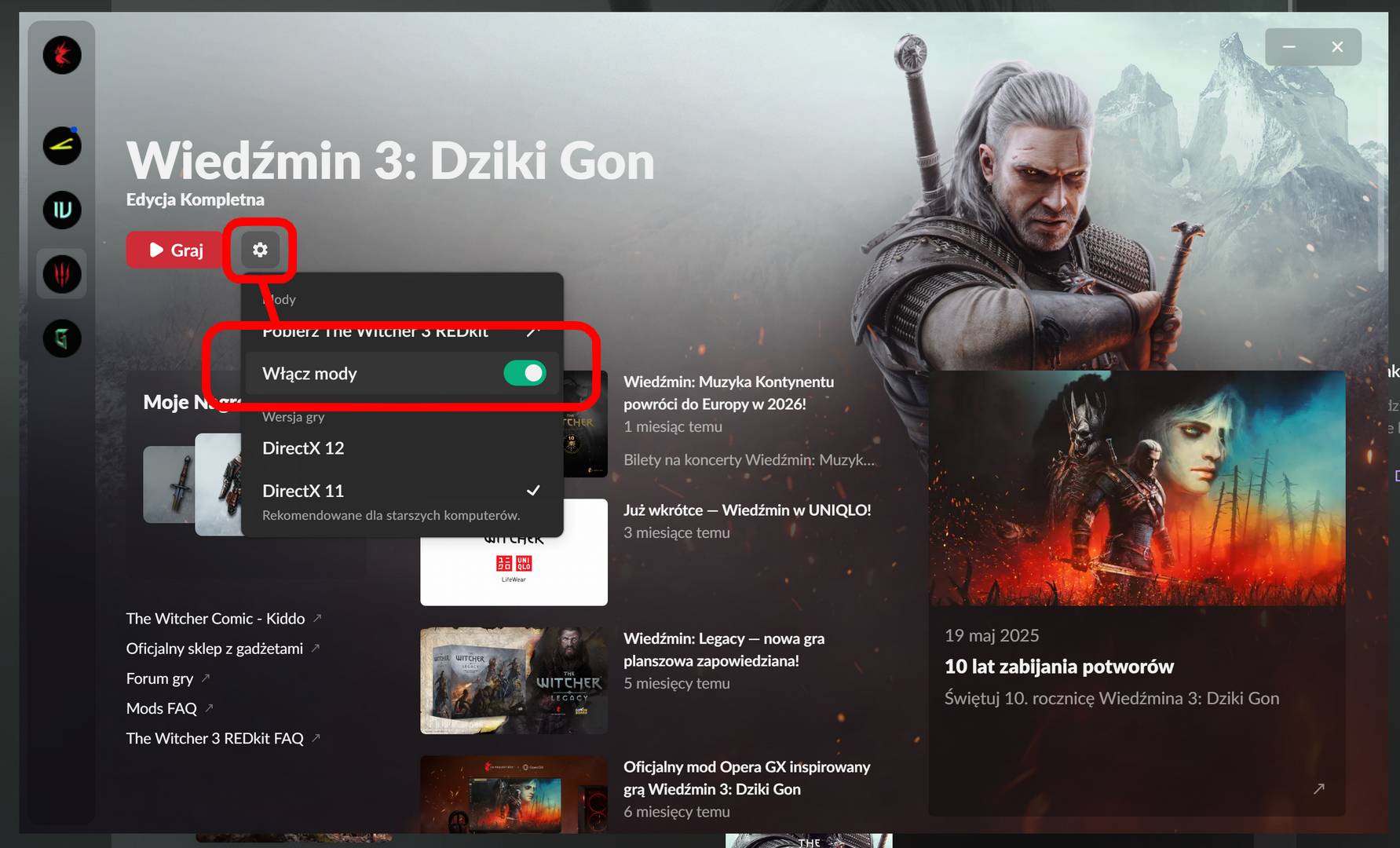 GOG Wiedźmin 3