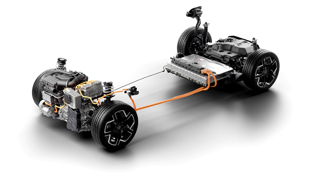 Napęd hybrydowy Volkswagena Golfa eHybrid
