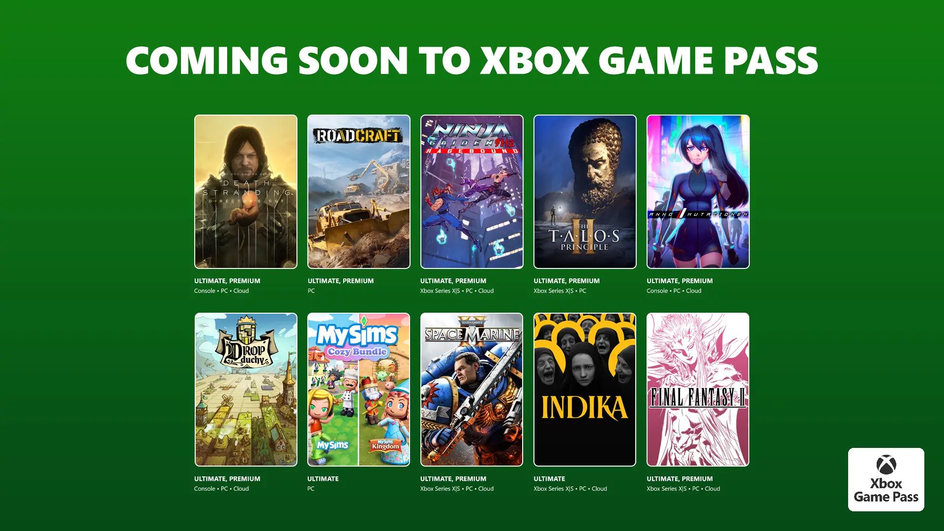 Xbox Game Pass