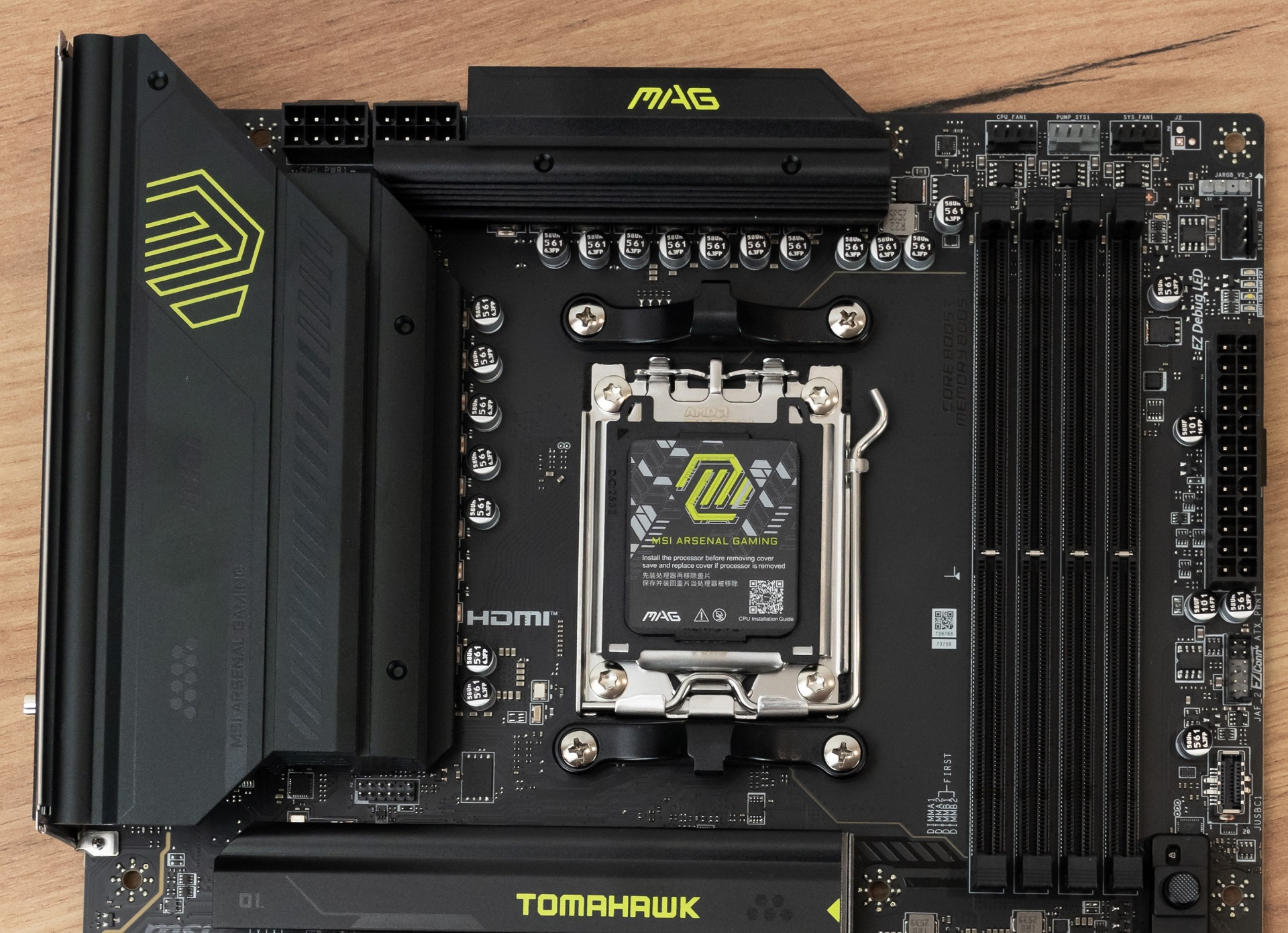 Test MSI MAG B850 TOMAHAWK WIFI