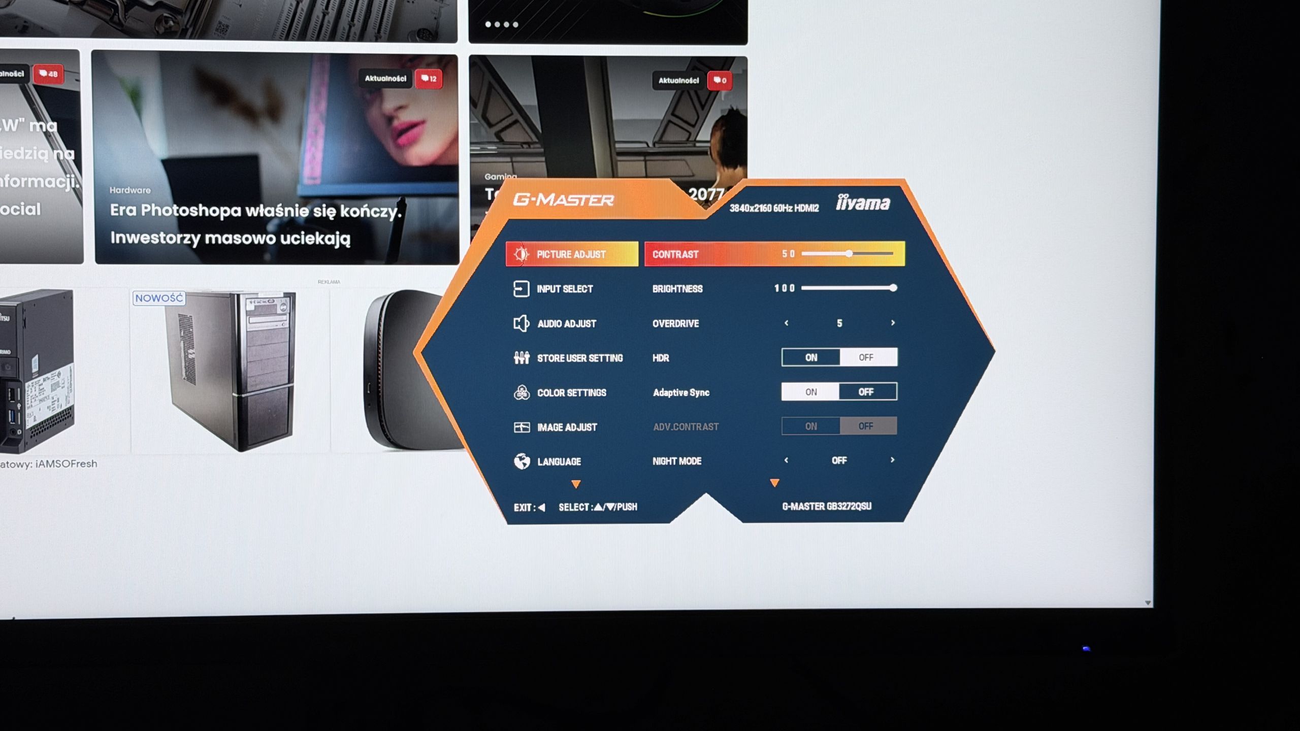 iiyama G-Master GB3272QSU-B1 Red Eagle