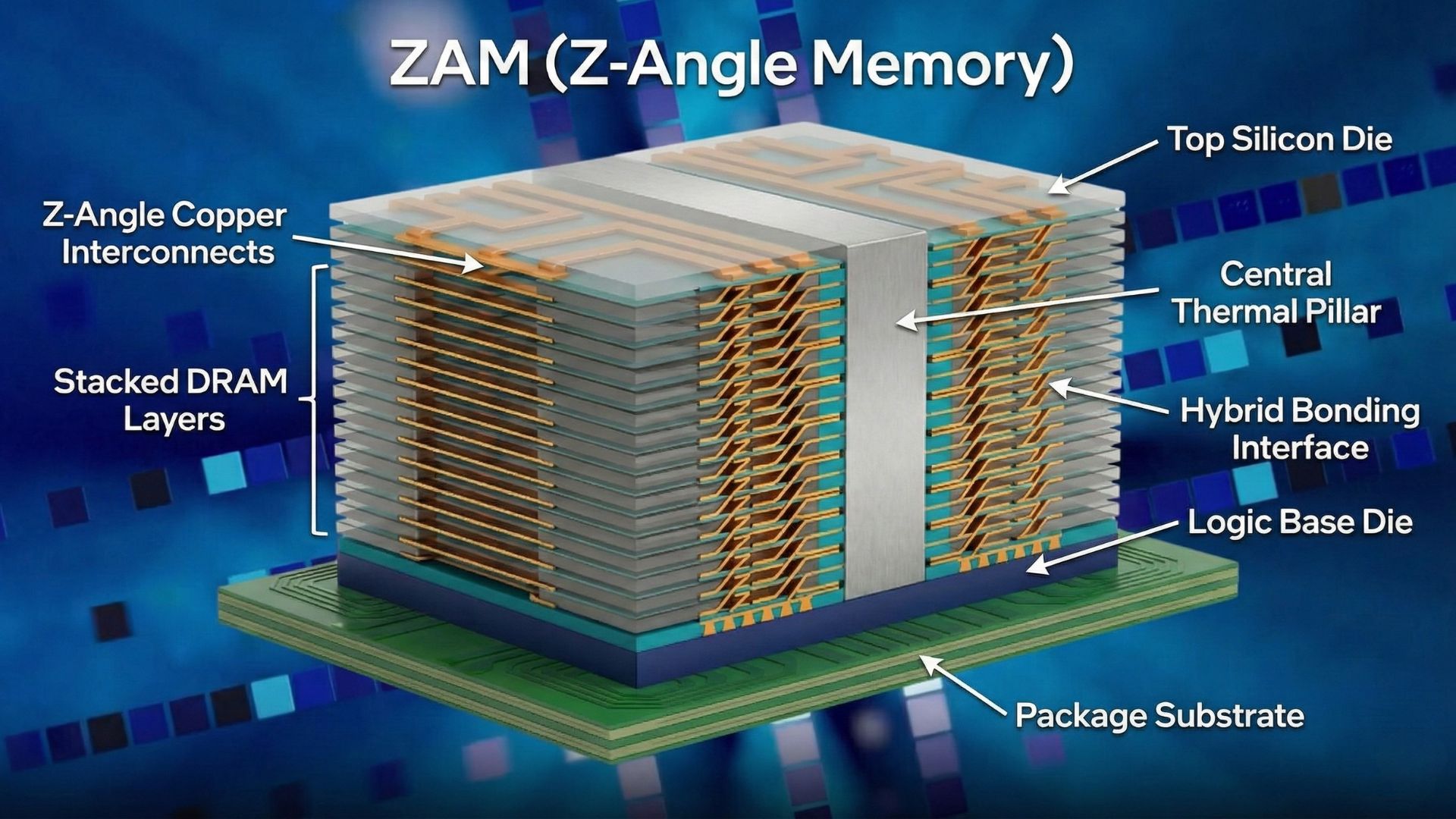Z-Angle Memory (ZAM) od Intela