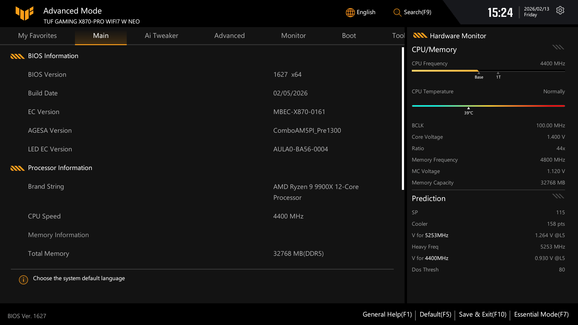 Test ASUS TUF GAMING X870-PRO WIFI7 W NEO