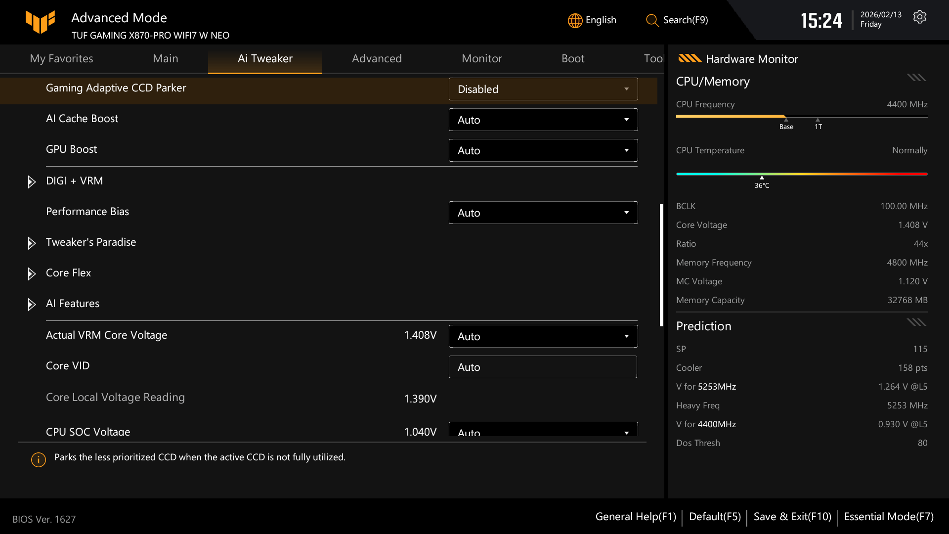 Test ASUS TUF GAMING X870-PRO WIFI7 W NEO