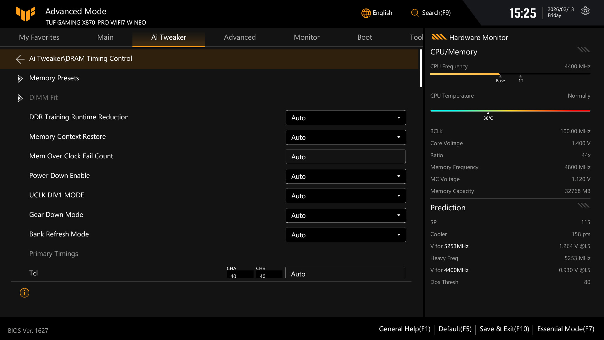 Test ASUS TUF GAMING X870-PRO WIFI7 W NEO