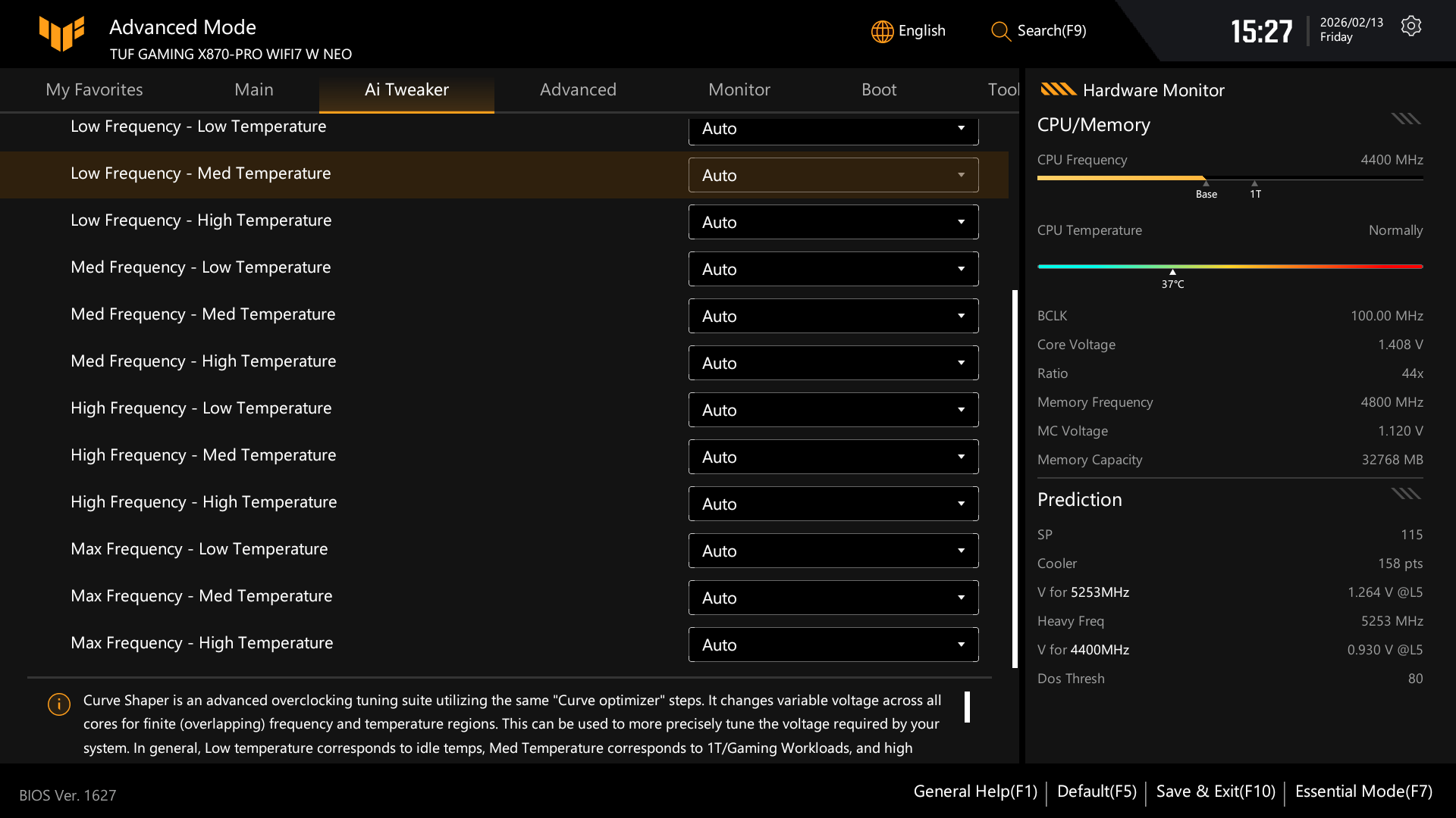 Test ASUS TUF GAMING X870-PRO WIFI7 W NEO