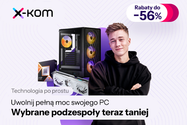 Tydzień komponentów w x-komie z rabatami do 56%