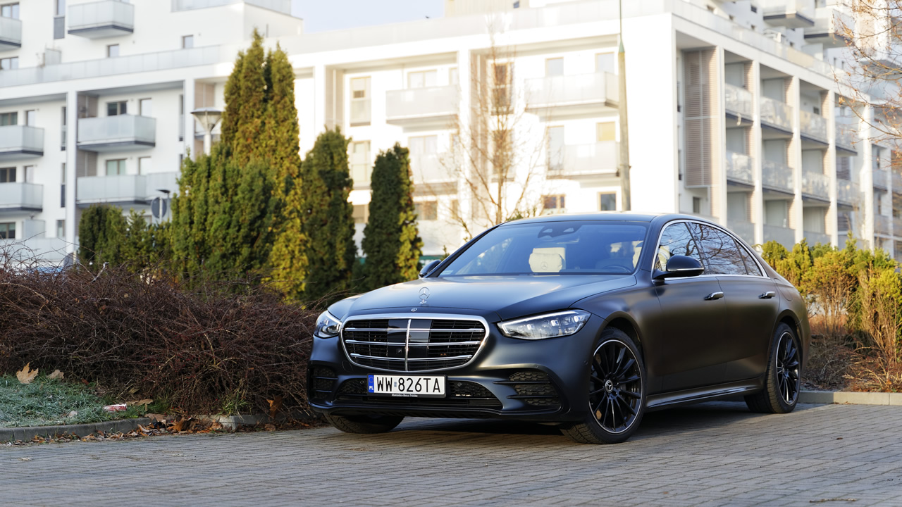Mercedes-Benz Klasy S - to bez wątpienia segment premium