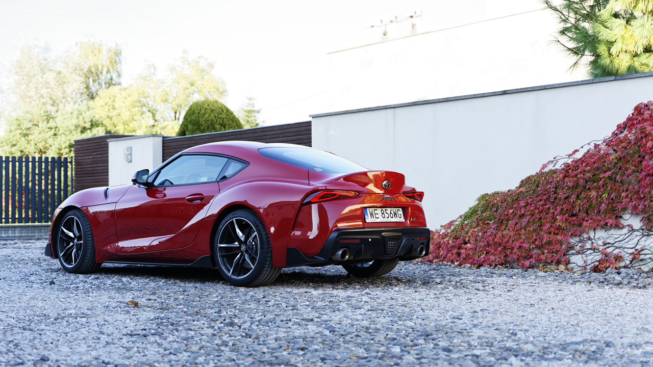 Toyota GR Supra - auto popularnej marki, ale z podzespołami BMW