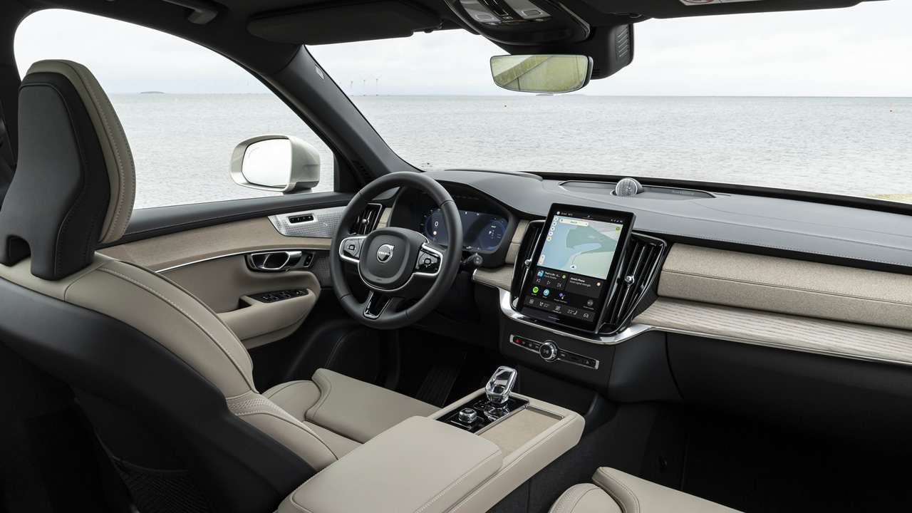 Wnętrze Volvo XC90