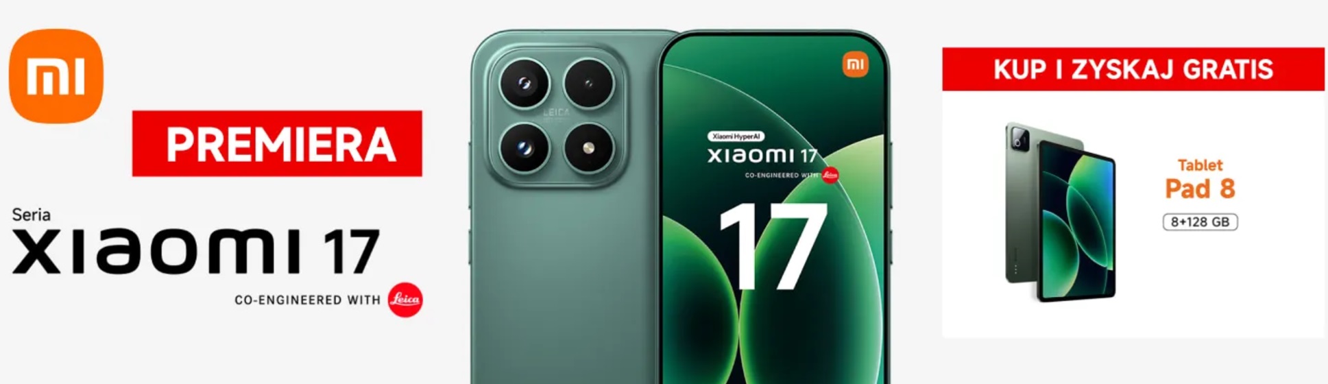 Xiaomi 17 darmowy tablet
