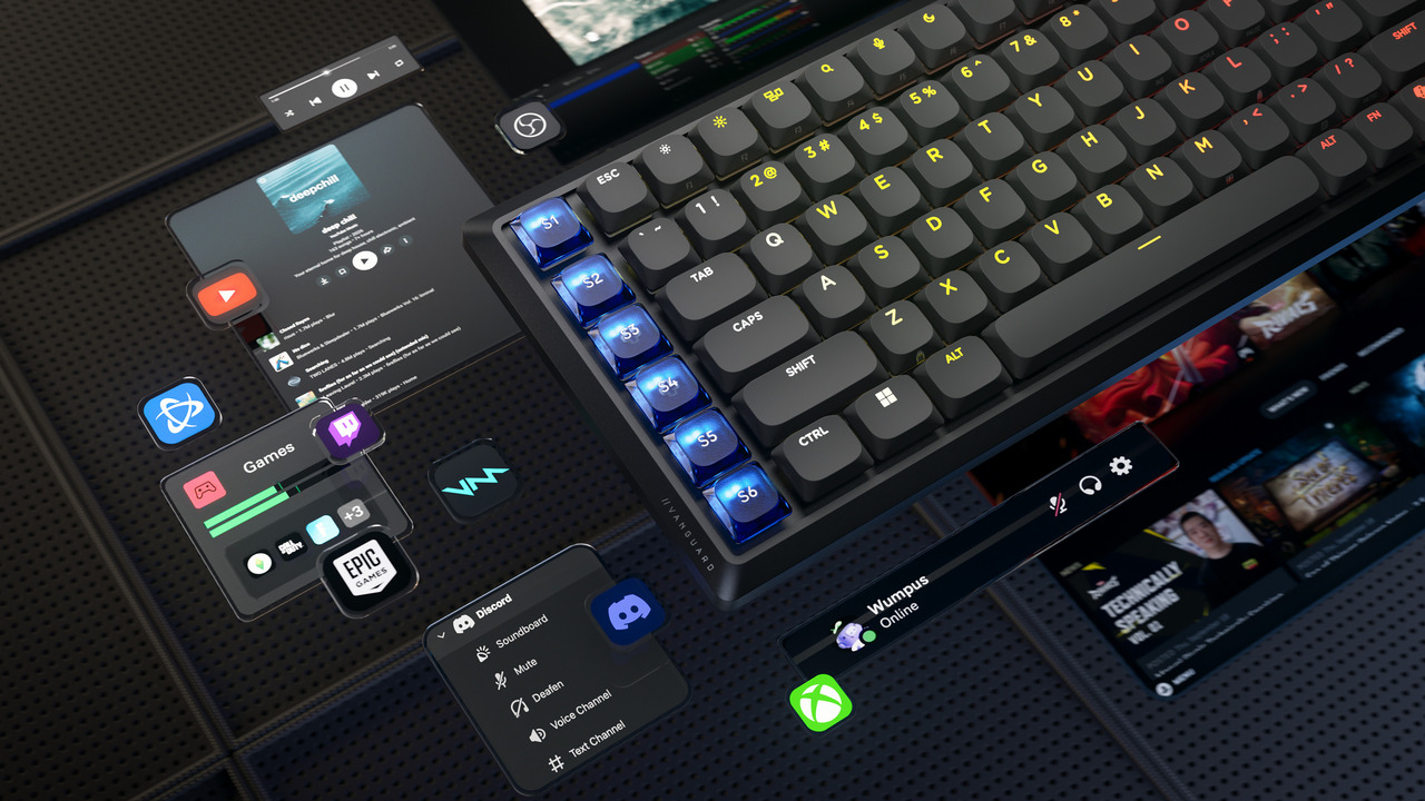 CORSAIR klawiatura gamingowa